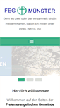 Mobile Screenshot of feg-muenster.de