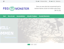 Tablet Screenshot of feg-muenster.de